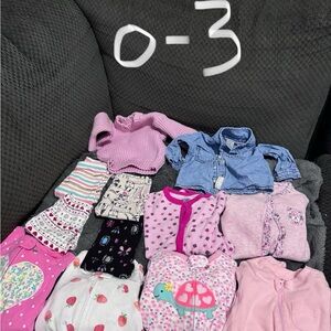 Baby Clothes Bundle 0-3 Months